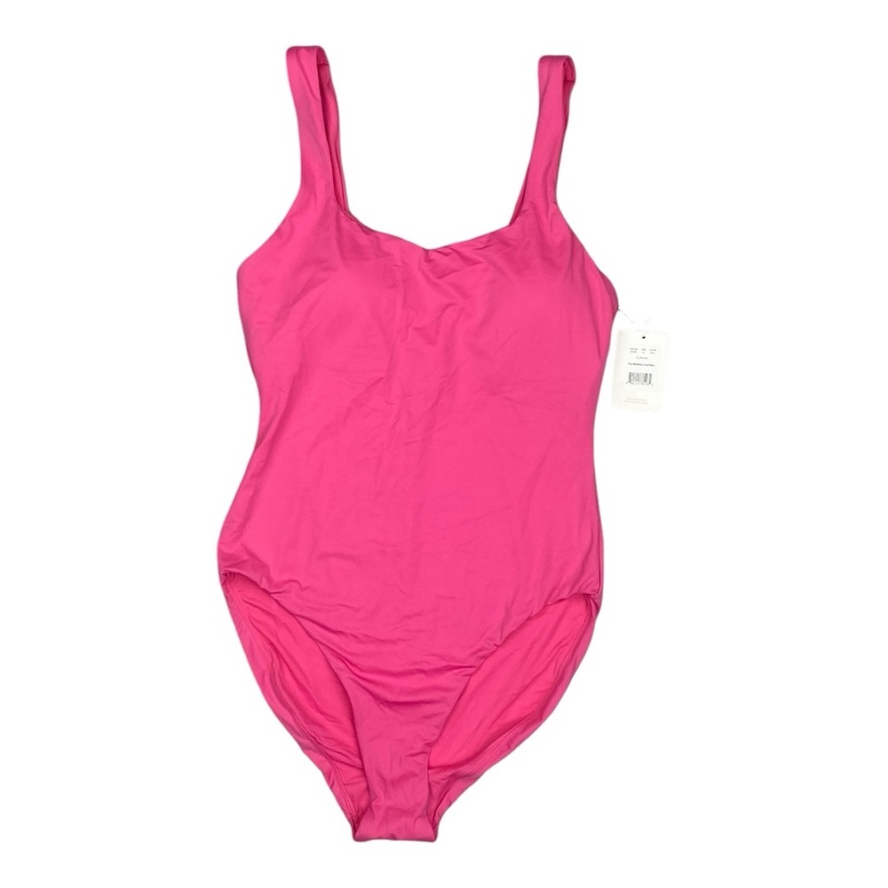 Andie The Marbella One-Piece Medium Pink Swimsuit Maillot Tank Full Bottom AO246
